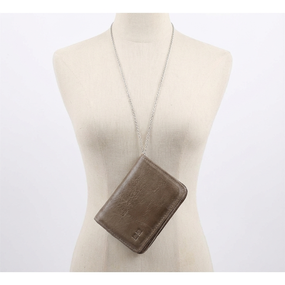 NEW BEDSTU jeor wallet in taupe rustic
